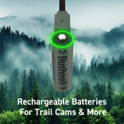 Bushnell AA USB-C Rechargeable Batteries by Paleblue