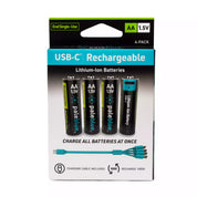Voyager AA USB-C Rechargeable Batteries