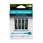 Voyager AAA USB-C Rechargeable Batteries