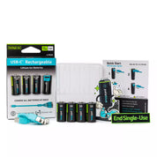 Voyager CR123A USB-C Rechargeable Batteries