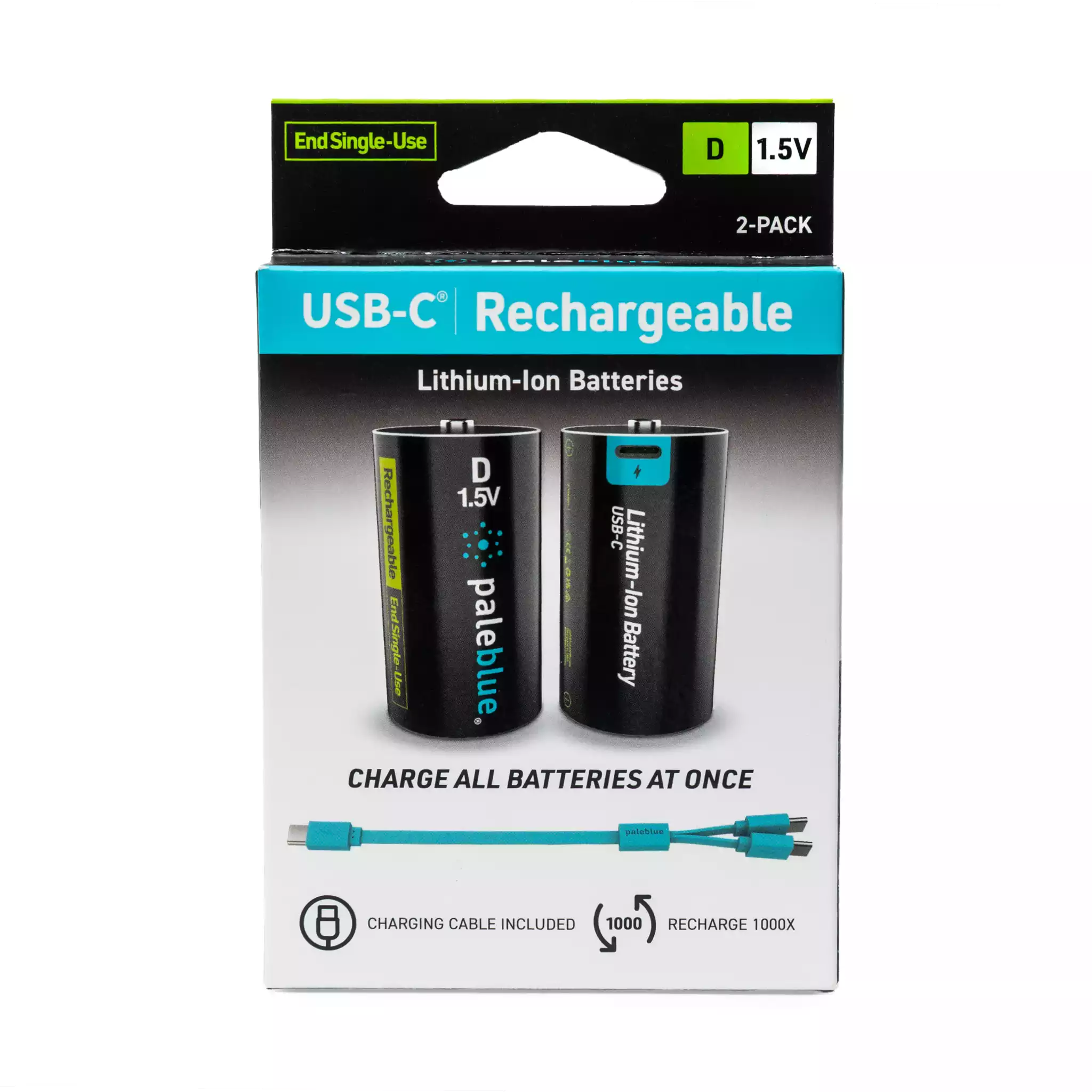 Voyager D USB-C Rechargeable Batteries
